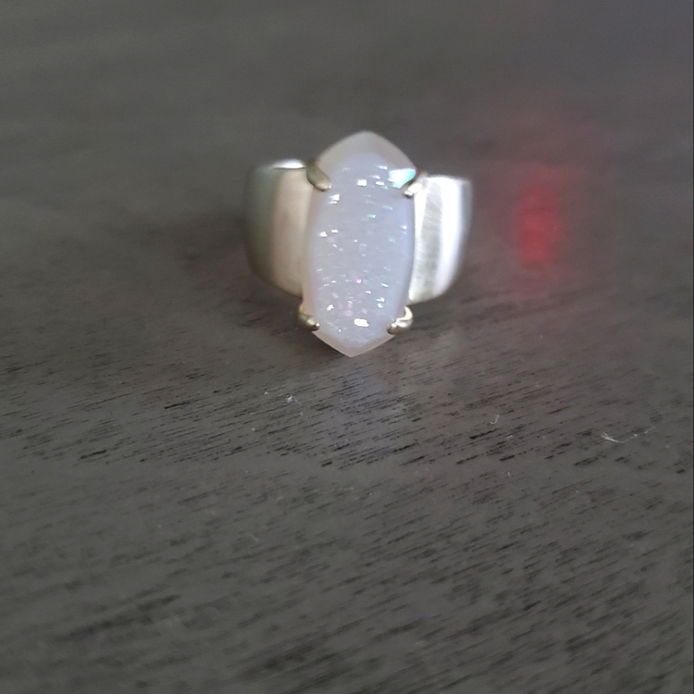 Kendra Scott Iridescent Drusy ring